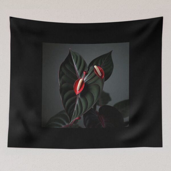 Item preview, beautiful anthurium wall art designed and sold by melissabeta.