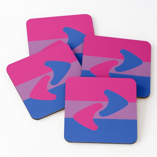 Item preview, Bisexual Flag Both Ways Arrows LGBTQ Hand Drawn Art designed and sold by Maggie1171.