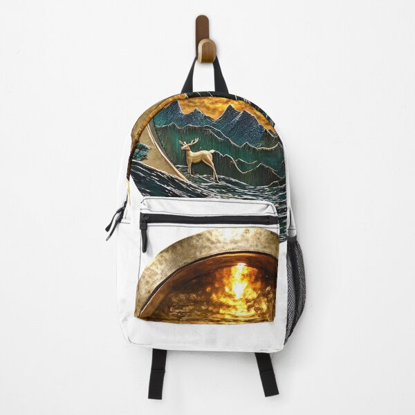 Item preview, Golden River Forestscape designed and sold by DreamDigi2024RB.