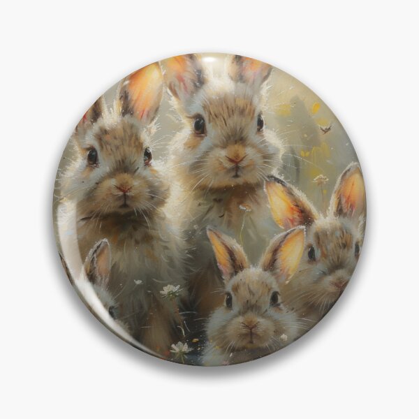 Item preview, Fluffy Bunnies designed and sold by Dawn van Doorn.