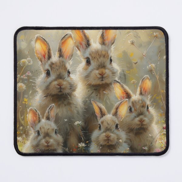 Item preview, Fluffy Bunnies designed and sold by Dawn van Doorn.