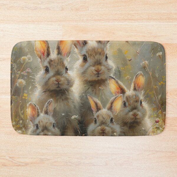 Item preview, Fluffy Bunnies designed and sold by Dawn van Doorn.