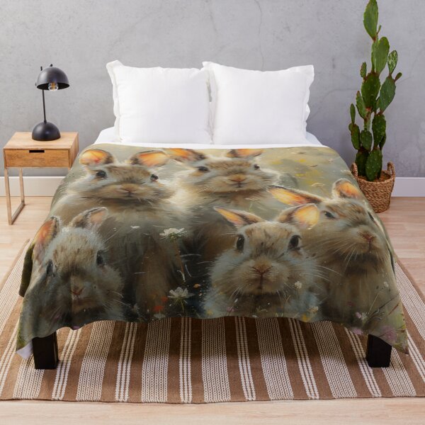 Item preview, Fluffy Bunnies designed and sold by Dawn van Doorn.