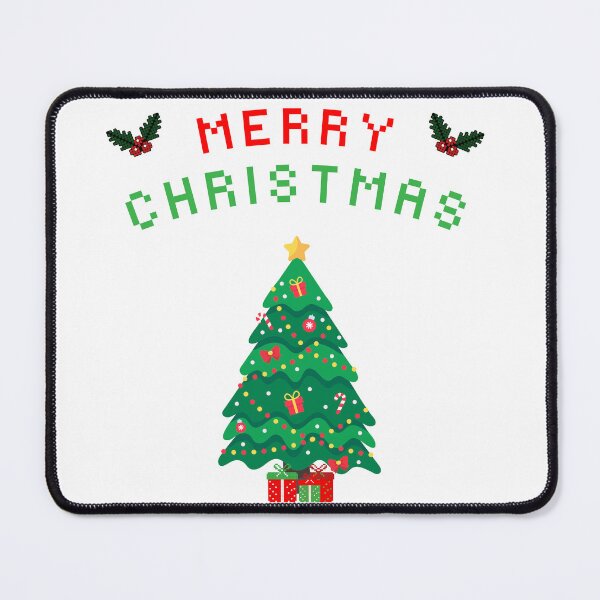 Item preview, Retro Christmas Tree/Pixel Art Christmas Tree/Christmas Tree designed and sold by RadiantRoost.