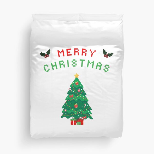 Item preview, Retro Christmas Tree/Pixel Art Christmas Tree/Christmas Tree designed and sold by RadiantRoost.