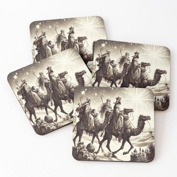 Item preview, Vintage 3 Wise Men 6 designed and sold by harwoodkp.