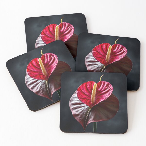 Item preview, beautiful anthurium wall art designed and sold by melissabeta.