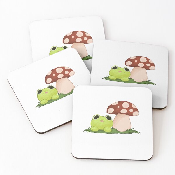 Item preview, Frog and mushroom designed and sold by BeeTheDragon-1.