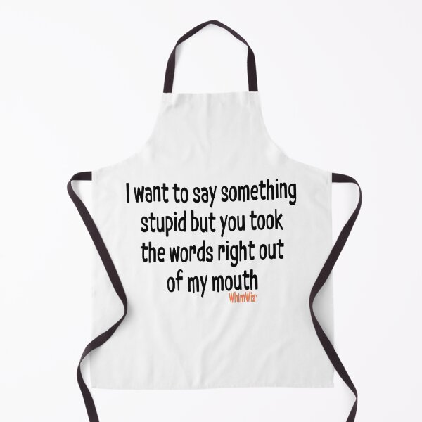 Item preview, Say something stupid designed and sold by WhimWiz.