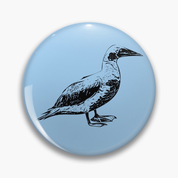 Item preview, Masked Booby Black Design  designed and sold by designsasstultd.