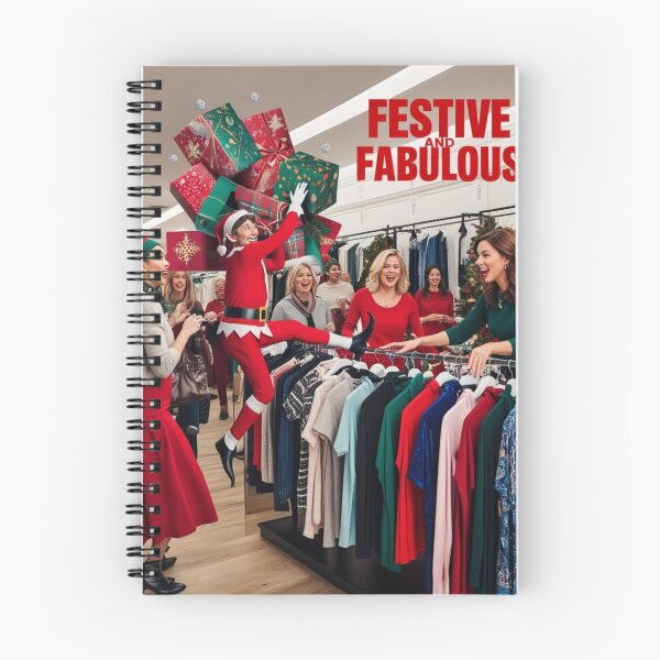 Item preview, Festive and Fabulous: Elf on a Shelf Fashion Mayhem! designed and sold by Shabby Script Archive | Digital Designer .