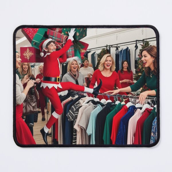 Item preview, Festive and Fabulous: Elf on a Shelf Fashion Mayhem! designed and sold by Shabby Script Archive | Digital Designer .