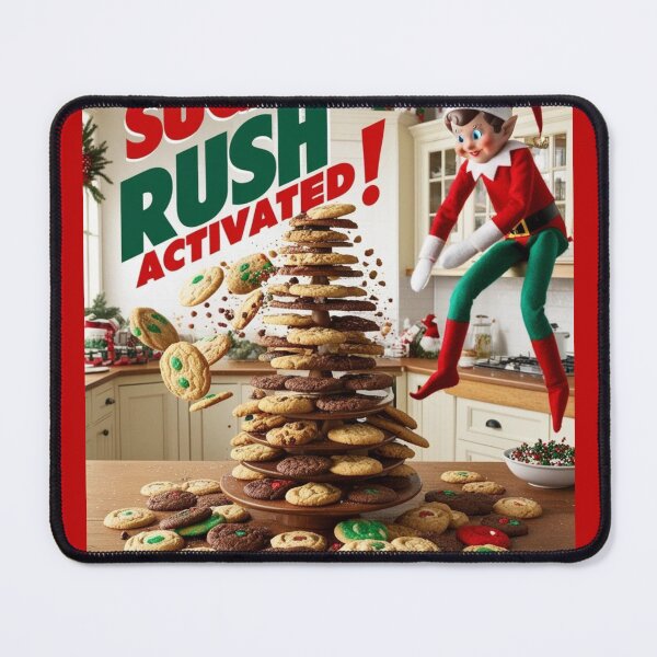 Item preview, Sugar Rush Activated: Elf on a Shelf Cookie Chaos! designed and sold by Shabby Script Archive | Digital Designer .