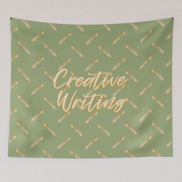 Item preview, Creative Writing with Fountain Pen Pattern designed and sold by JoanNinjaHen.