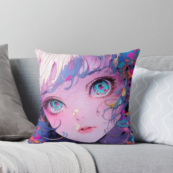 Item preview, Colorful anime girl designed and sold by iWallGlow.