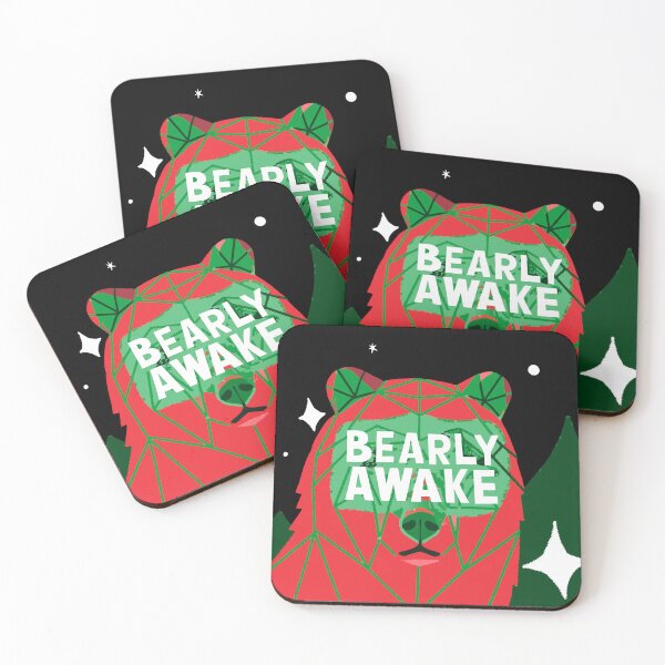 Item preview, Bearly Awake - Palestine Edition - World is asleep designed and sold by pixelated_echoes.