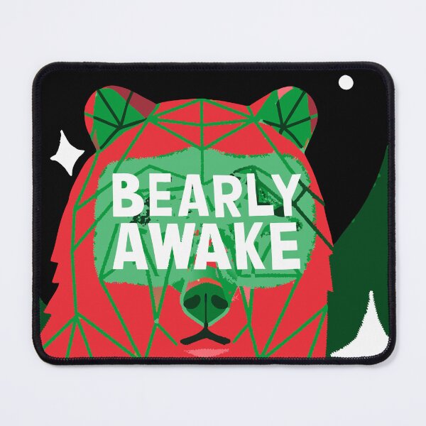 Item preview, Bearly Awake - Palestine Edition - World is asleep designed and sold by pixelated_echoes.