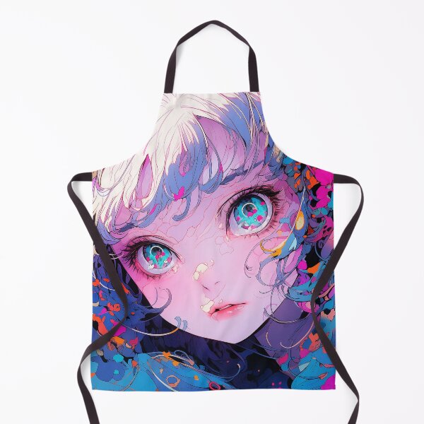 Item preview, Colorful anime girl designed and sold by iWallGlow.