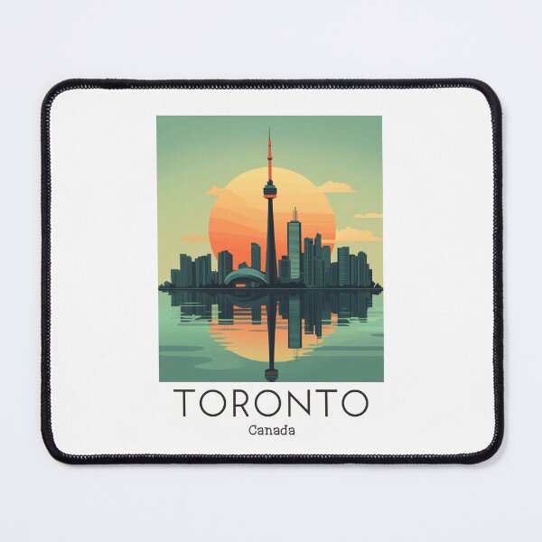 Item preview, A Vintage Travel Illustration of Toronto - Canada  designed and sold by GoodOldVintage.