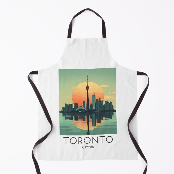 Item preview, A Vintage Travel Illustration of Toronto - Canada  designed and sold by GoodOldVintage.