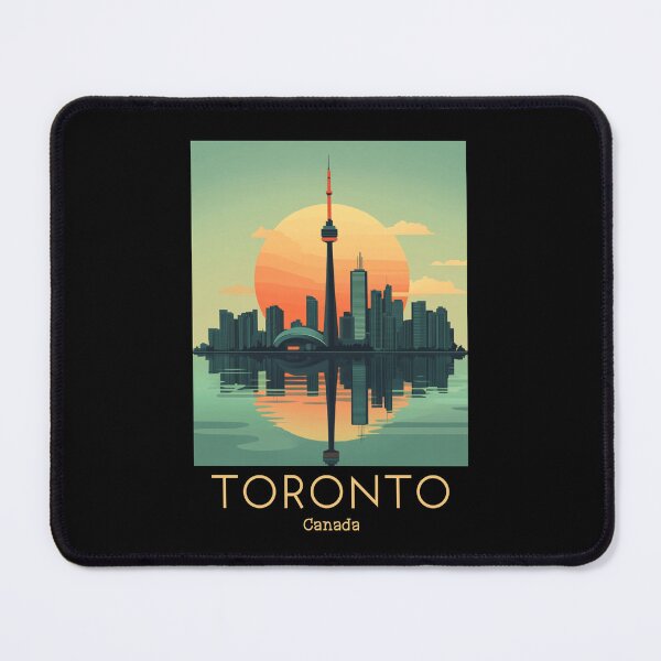 Item preview, A Vintage Travel Illustration of Toronto - Canada  designed and sold by GoodOldVintage.