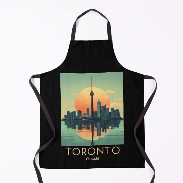 Item preview, A Vintage Travel Illustration of Toronto - Canada  designed and sold by GoodOldVintage.