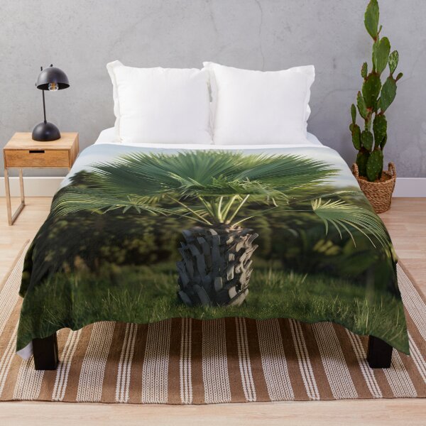 Item preview, palm garden sky trees and grass  designed and sold by AA-designstore.