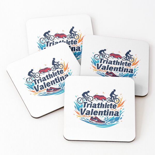 Item preview, Dynamic Triathlete Valentina - Swim, Bike, Run designed and sold by Triathlongram.