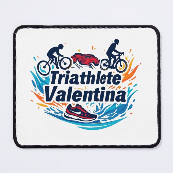 Item preview, Dynamic Triathlete Valentina - Swim, Bike, Run designed and sold by Triathlongram.