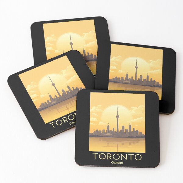 Item preview, A Vintage Travel Illustration of Toronto - Canada  designed and sold by GoodOldVintage.