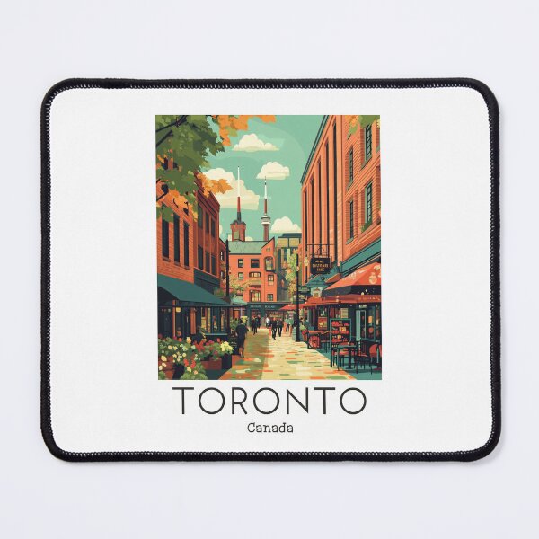 Item preview, A Vintage Travel Illustration of Toronto - Canada  designed and sold by GoodOldVintage.