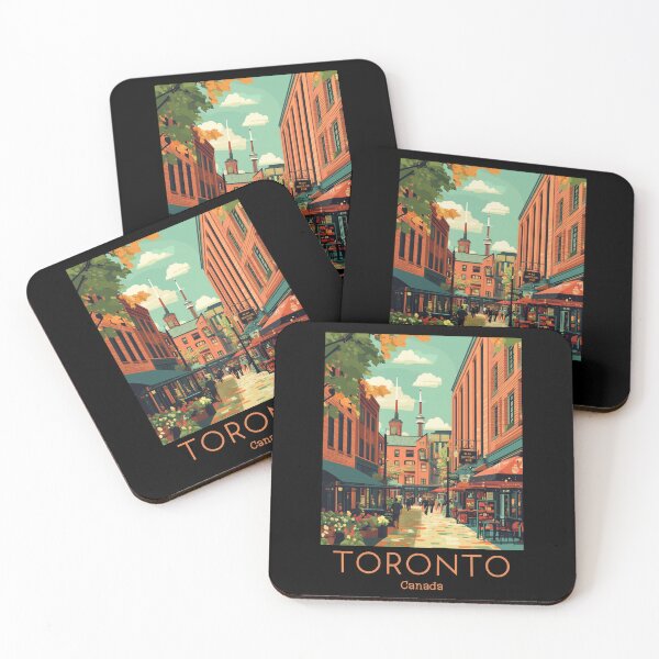 Item preview, A Vintage Travel Illustration of Toronto - Canada  designed and sold by GoodOldVintage.