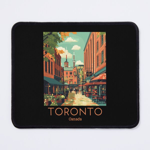 Item preview, A Vintage Travel Illustration of Toronto - Canada  designed and sold by GoodOldVintage.