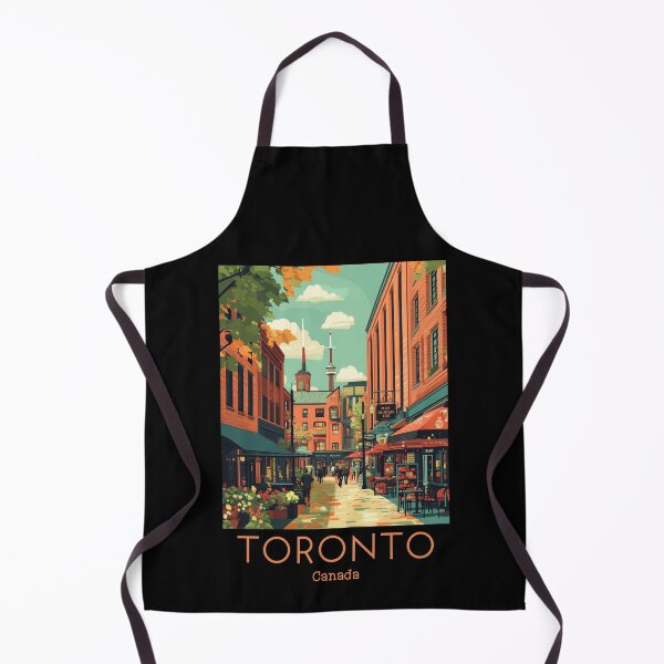 Item preview, A Vintage Travel Illustration of Toronto - Canada  designed and sold by GoodOldVintage.
