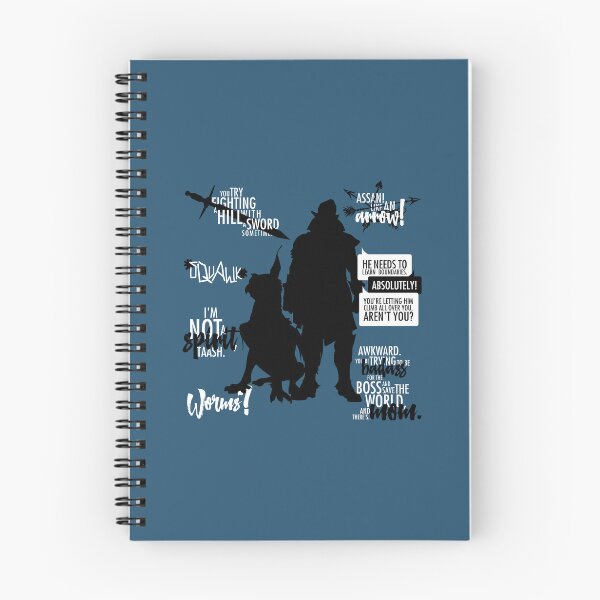 Item preview, Dragon Age: Davrin & Assan Quotes designed and sold by firlachieldraws.