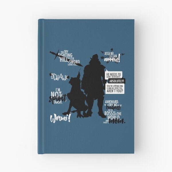 Item preview, Dragon Age: Davrin & Assan Quotes designed and sold by firlachieldraws.