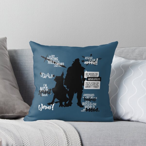 Item preview, Dragon Age: Davrin & Assan Quotes designed and sold by firlachieldraws.