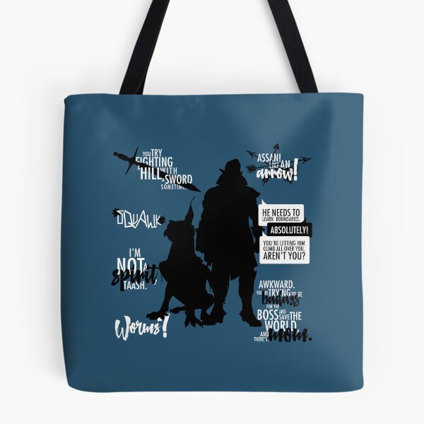 Item preview, Dragon Age: Davrin & Assan Quotes designed and sold by firlachieldraws.