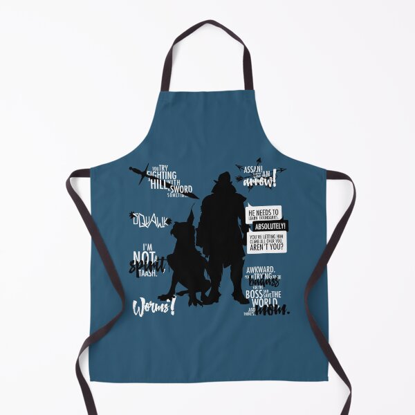 Item preview, Dragon Age: Davrin & Assan Quotes designed and sold by firlachieldraws.