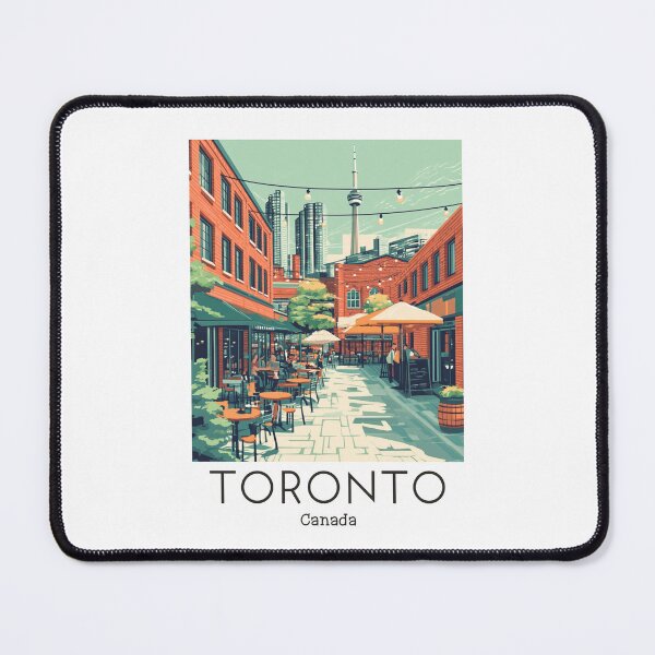 Item preview, A Vintage Travel Illustration of Toronto - Canada  designed and sold by GoodOldVintage.