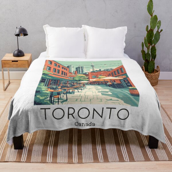 Item preview, A Vintage Travel Illustration of Toronto - Canada designed and sold by GoodOldVintage.