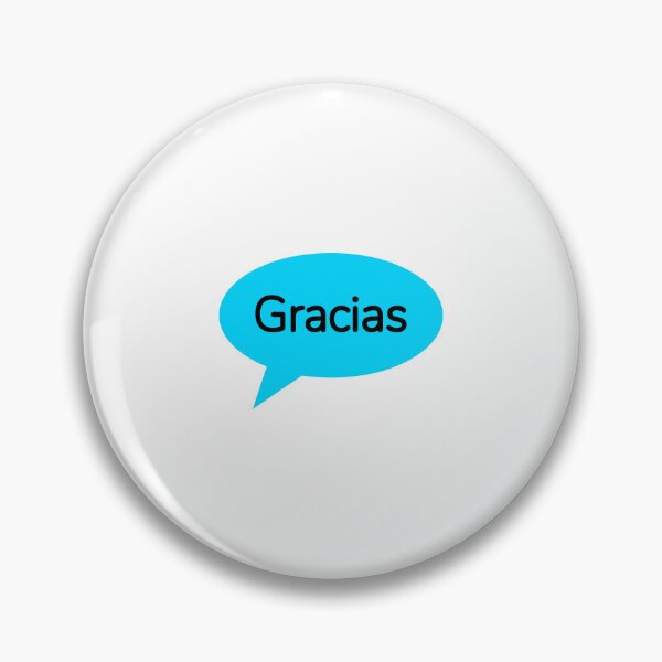 Item preview, Gracias speech bubble designed and sold by Inspirationmotivation.