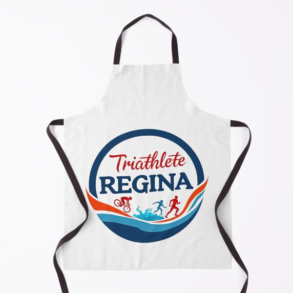 Artikelvorschau, Dynamische Triathletin Regina - Schwimmen, Radfahren, Laufen entworfen und verkauft von Triathlongram.