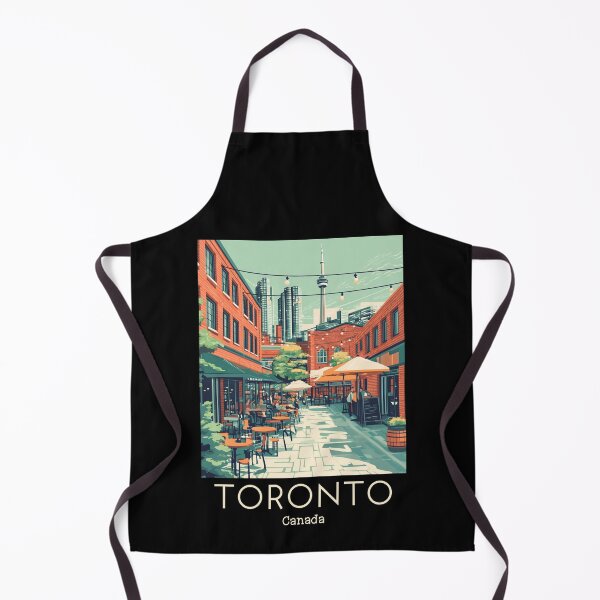 Item preview, Vintage Travel Illustration of Toronto - Canada  designed and sold by GoodOldVintage.