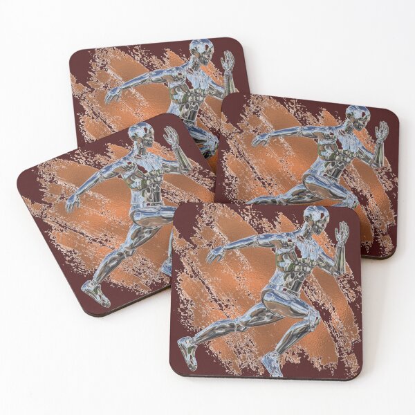 Item preview, Dynamic Runner on Copper Background designed and sold by Arte82.