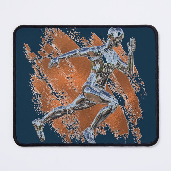 Item preview, Dynamic Runner on Copper Background designed and sold by Arte82.