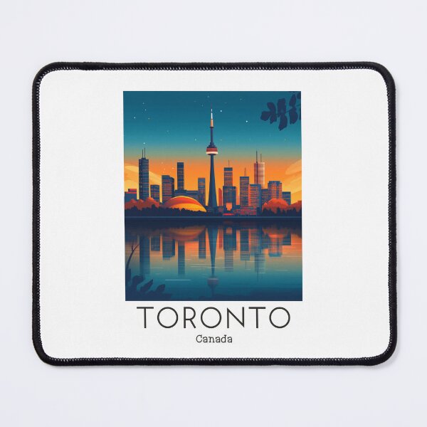 Item preview, A Vintage Travel Illustration of Toronto - Canada  designed and sold by GoodOldVintage.