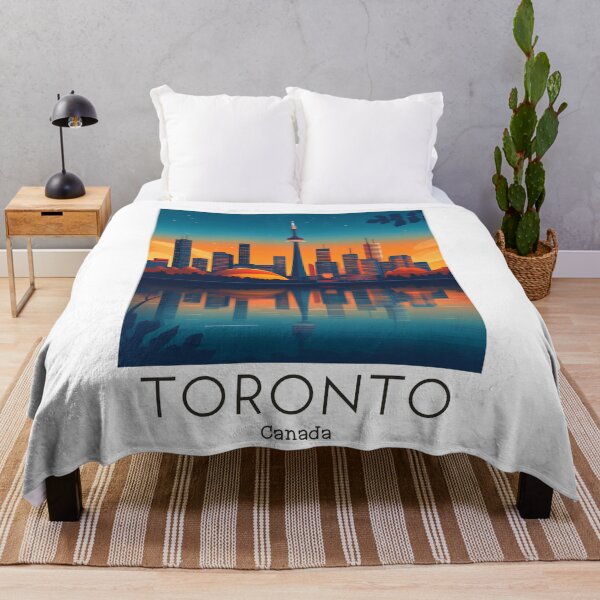 Item preview, A Vintage Travel Illustration of Toronto - Canada designed and sold by GoodOldVintage.