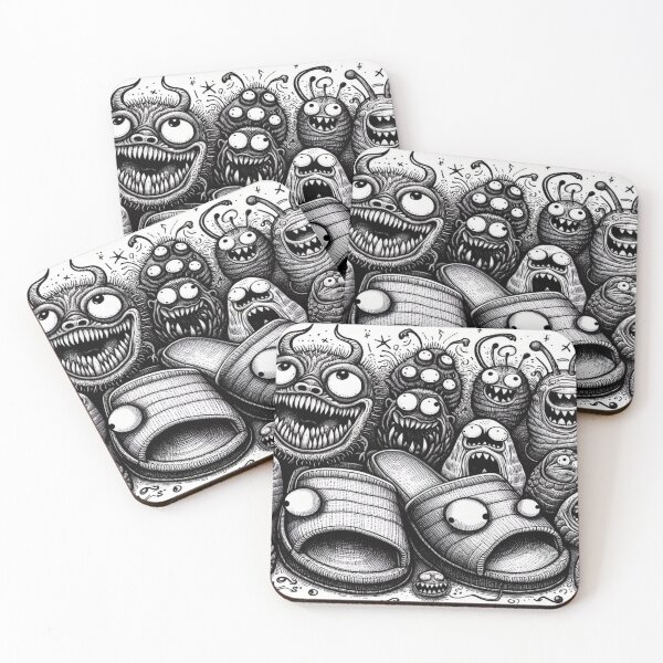 Item preview, Screaming Slipper Swarm– Perfect Gift designed and sold by Imaginarium of Chaos falcon88 .
