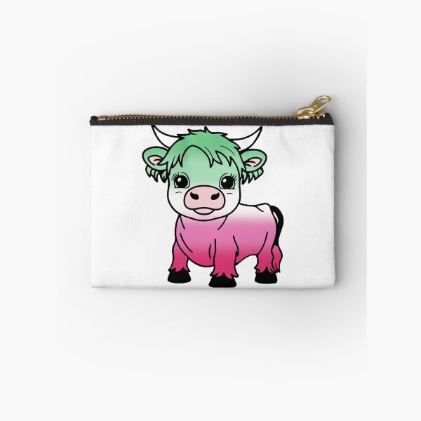 Item preview, Cute Abrosexual Pride Highland Cow, Abrosexual Pride Flag Colors designed and sold by Travelslightly.